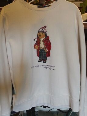 Ralph Lauren Polo Bear Fleece Sweatshirt